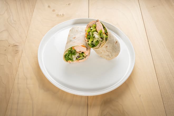 Salmon Wrap Platter (GF).