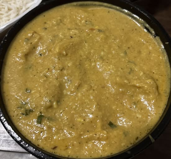 Chicken Korma (Comes with Rice).
