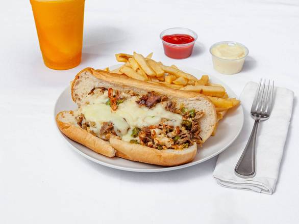 Mix Philly Sandwich (Steak & Chicken).
