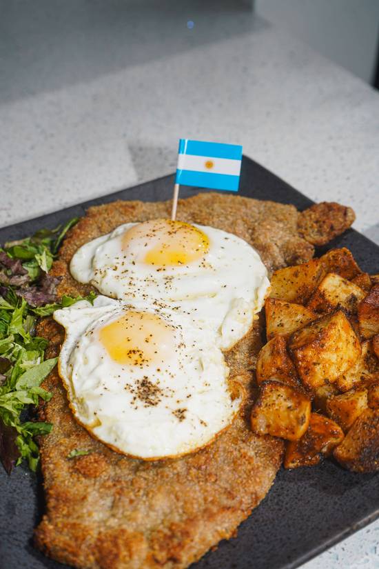 Chicken Milanesa Bowl.