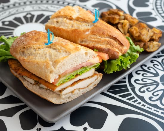 Chicken Milanesa sandwich for 2.