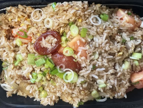 Chinese Sausage Fried Rice ขาวผัดผั กุนกุ เชียชีง.