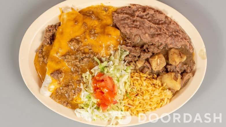 Cheese Flour Enchilada Dinner.