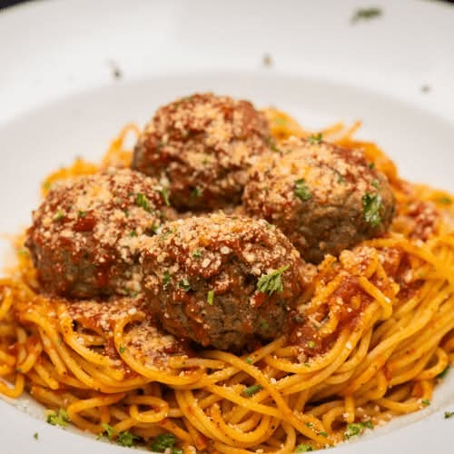 Spaghetti with Meatballs.