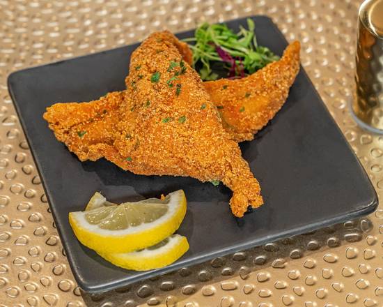 Mustard Fried Catfish.