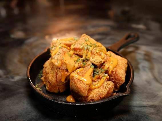 Cajun Salmon Bites.