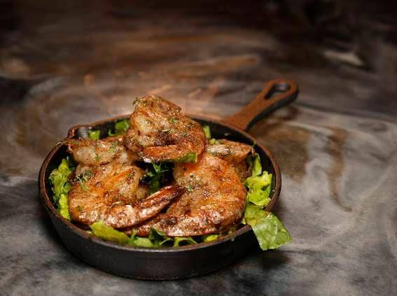 Jerk Shrimp Salad.
