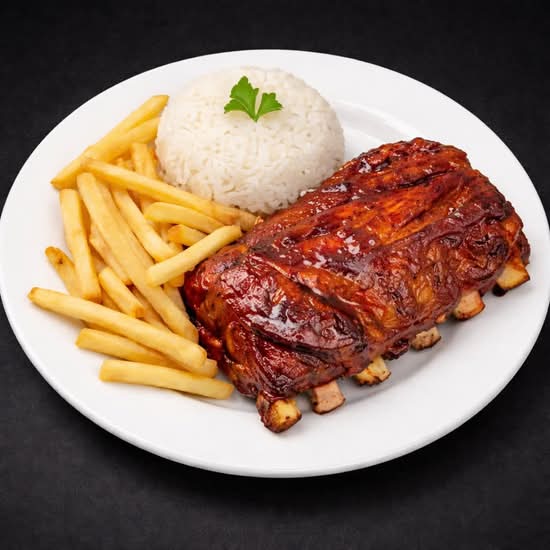 BBQ Pork Ribs.