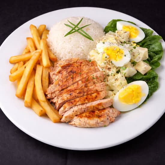 Churrasco de Frango.