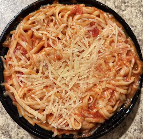 Pasta Marinara.