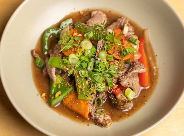 Pepper Steak.