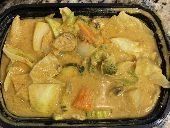 Side Yellow Curry Sauce.