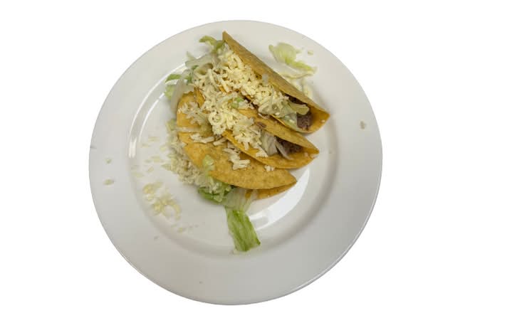 (2) Crunchy Tacos.