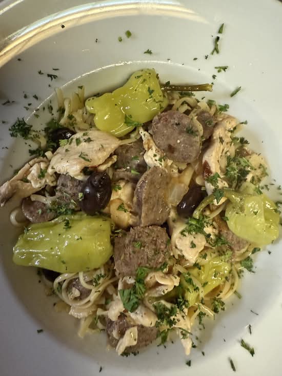Chicken Scarpiello - Dinner.