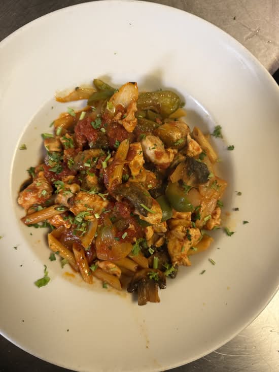 Chicken Cacciatore.