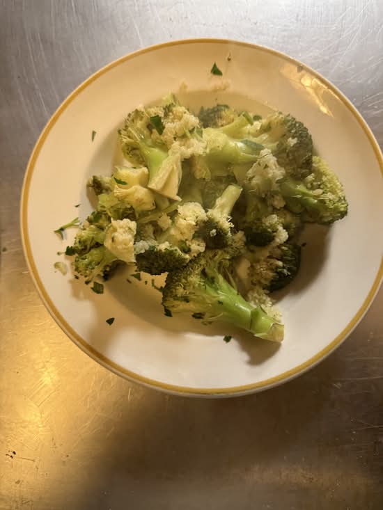 Sautéed Broccoli.