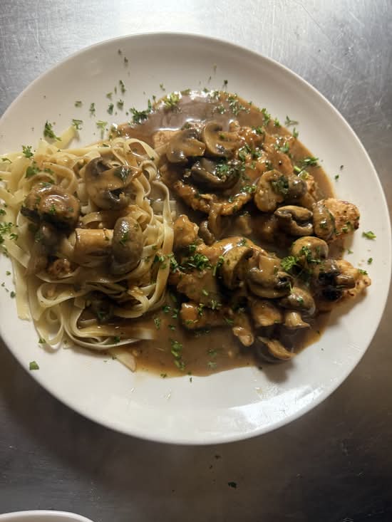 Veal Marsala - Dinner.