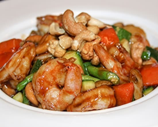 Shrimp Cashews Dinner 腰果虾.