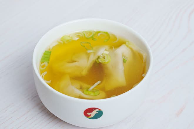 Vegetable Wonton Soup.