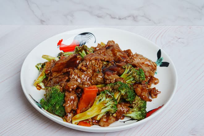 Beef with Broccoli Lunch 芥兰牛.
