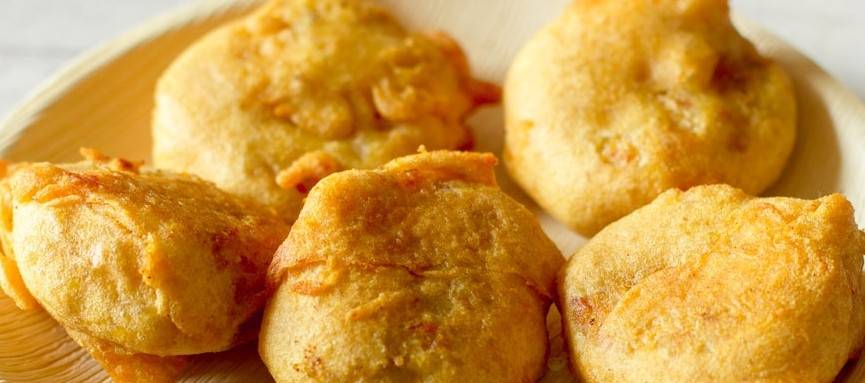 Batawada (Spiced Potato Dumplings).