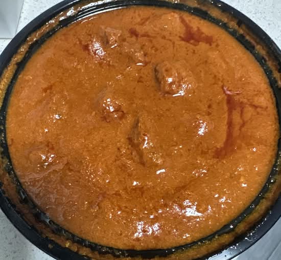 Lamb Rogan Josh Lunch Box.