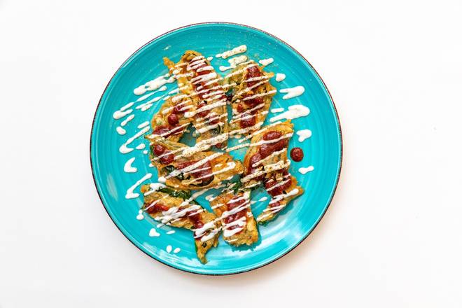 Spinach Chaat.