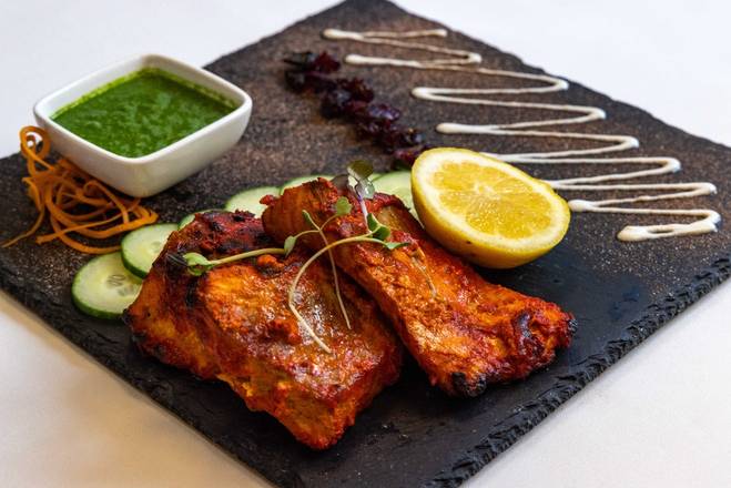 Salmon Tikka.