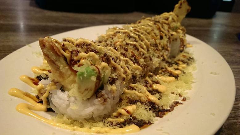 Tempura & Crunchy Roll Bento.