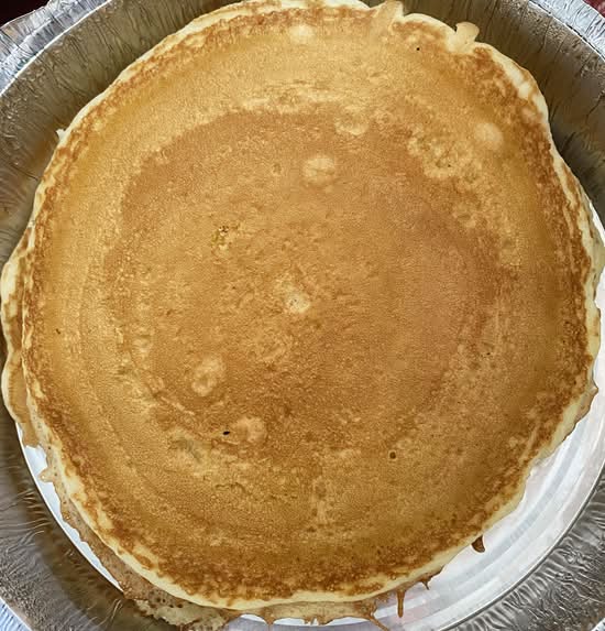 3 Regular Stack Pancakes.