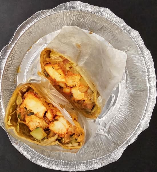 Paneer Frankie.