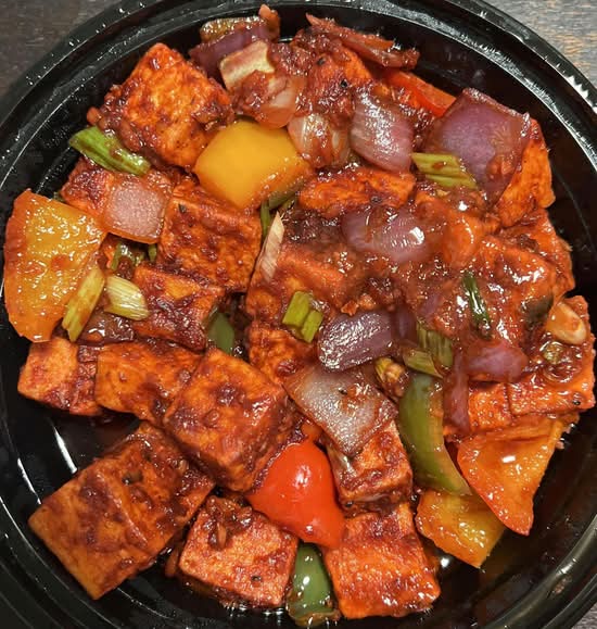 Chilli Paneer.