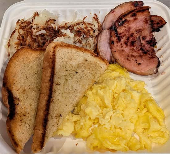 BREAKFAST PLATE.