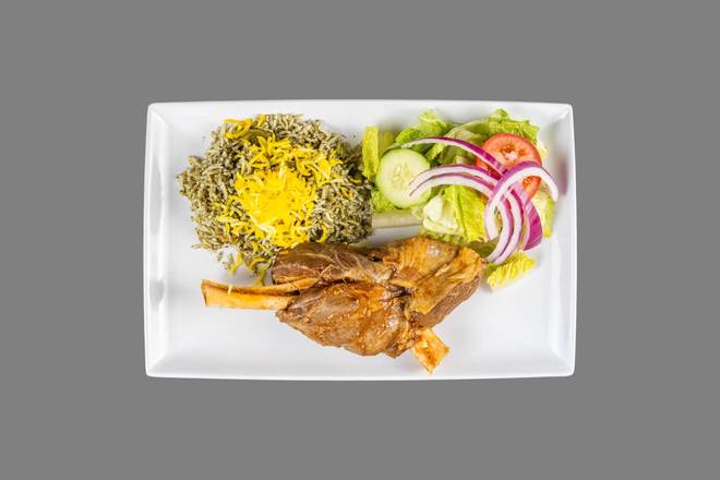 Green Rice (Baghali Polo).