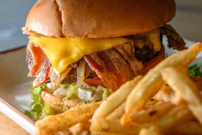 Bacon Cheese Burger.