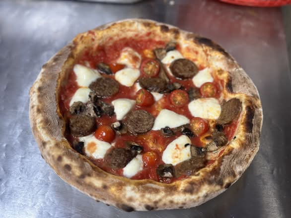 Pizza Boscaiola.