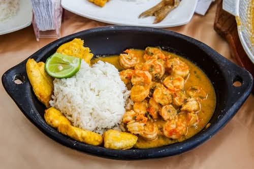 Shrimp Moilee.