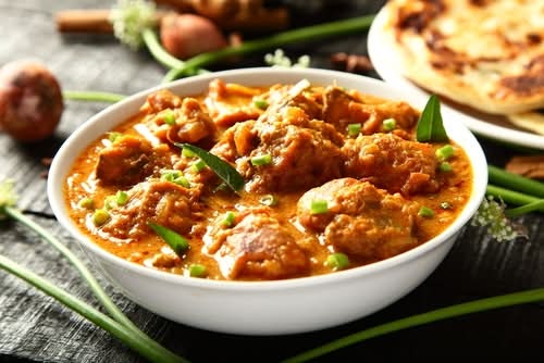 Andhra Chicken Curry.