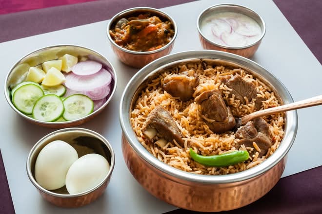 Lamb Biryani family pack.