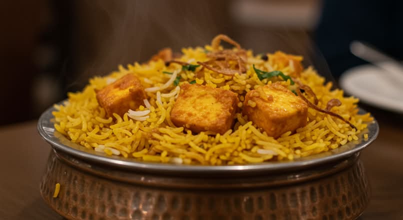 Paneer Biryani family pack.