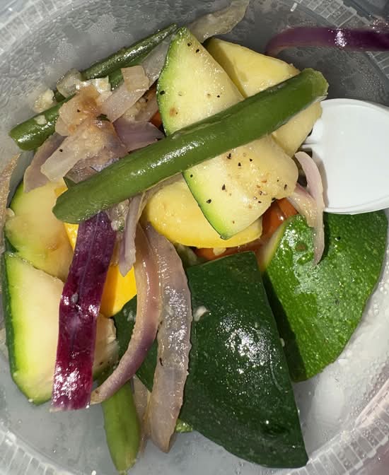 Seasonal Vegetables.