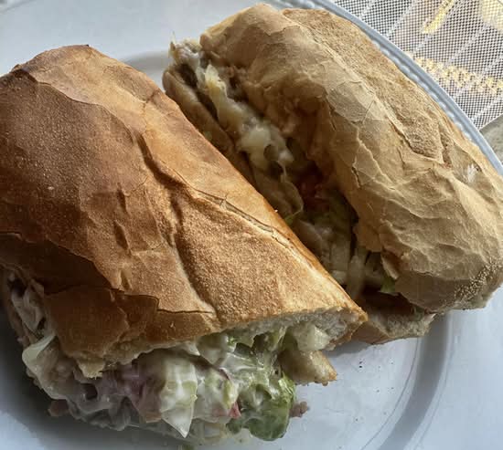 Steak & Cheese Hoagie.