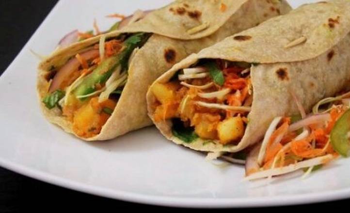 Veg Kathi Roll.