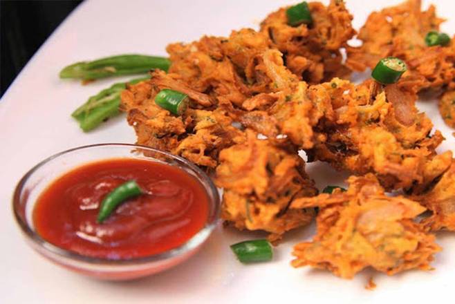 Onion Pakoda.