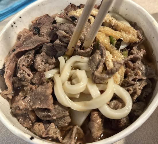 Udon Beef Soup.