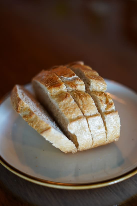 Toasted Sourdough.