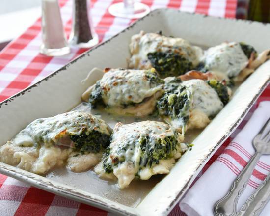 Veal & Chicken Saltimboca.