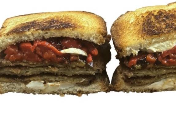 Eggplant Panini.