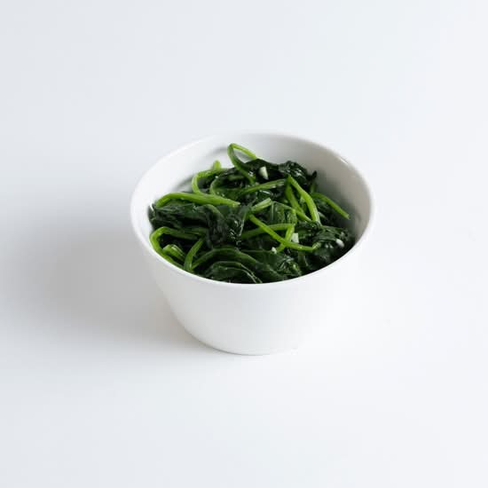Sautéed Spinach.