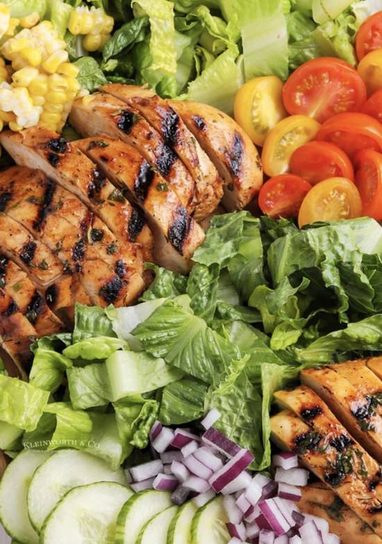 Grilled Chicken Salad.